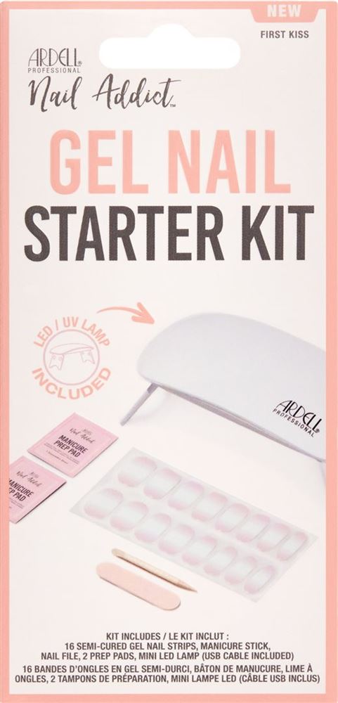 Image of Ardell Nail Addict Gel Nail Starter Kit First Kiss