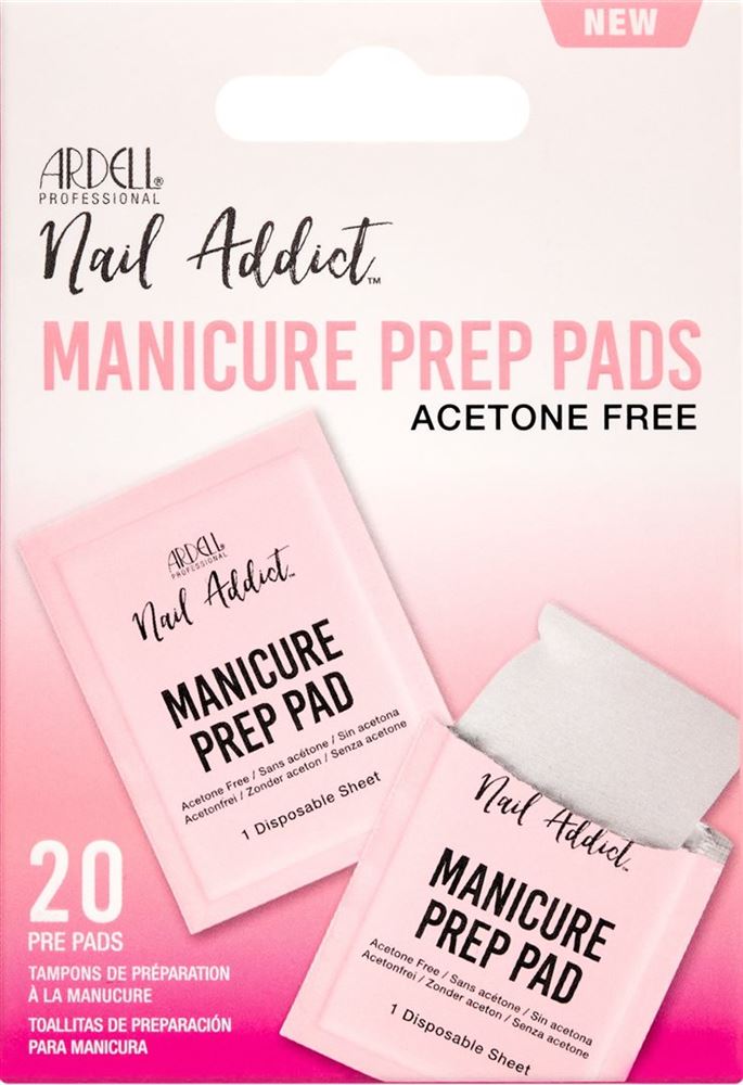 Image of Ardell Nail Addict Manicure Prep Pads 20 Stk