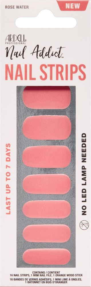Image of Ardell Nail Addict Nail Strips Rose Water 16 Stk