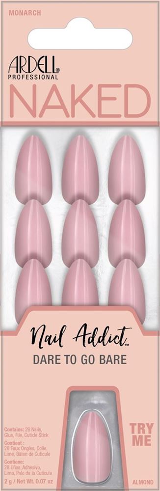 Image of Ardell Nail Addict Naked Collection Monarch 28 Stk