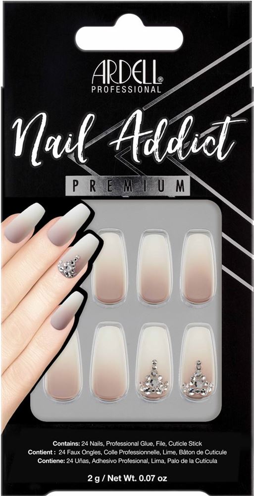 Image of Ardell Nail Addict Premium Rich Tan Ombre 24 Stk