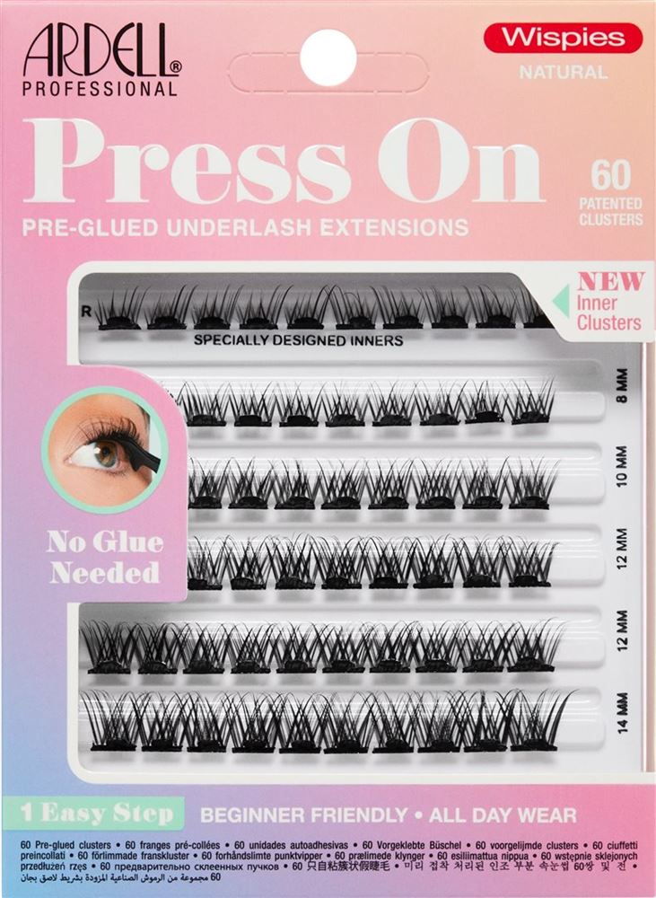 Image of Ardell Press On Multipack Wispies Natural 60 Stk