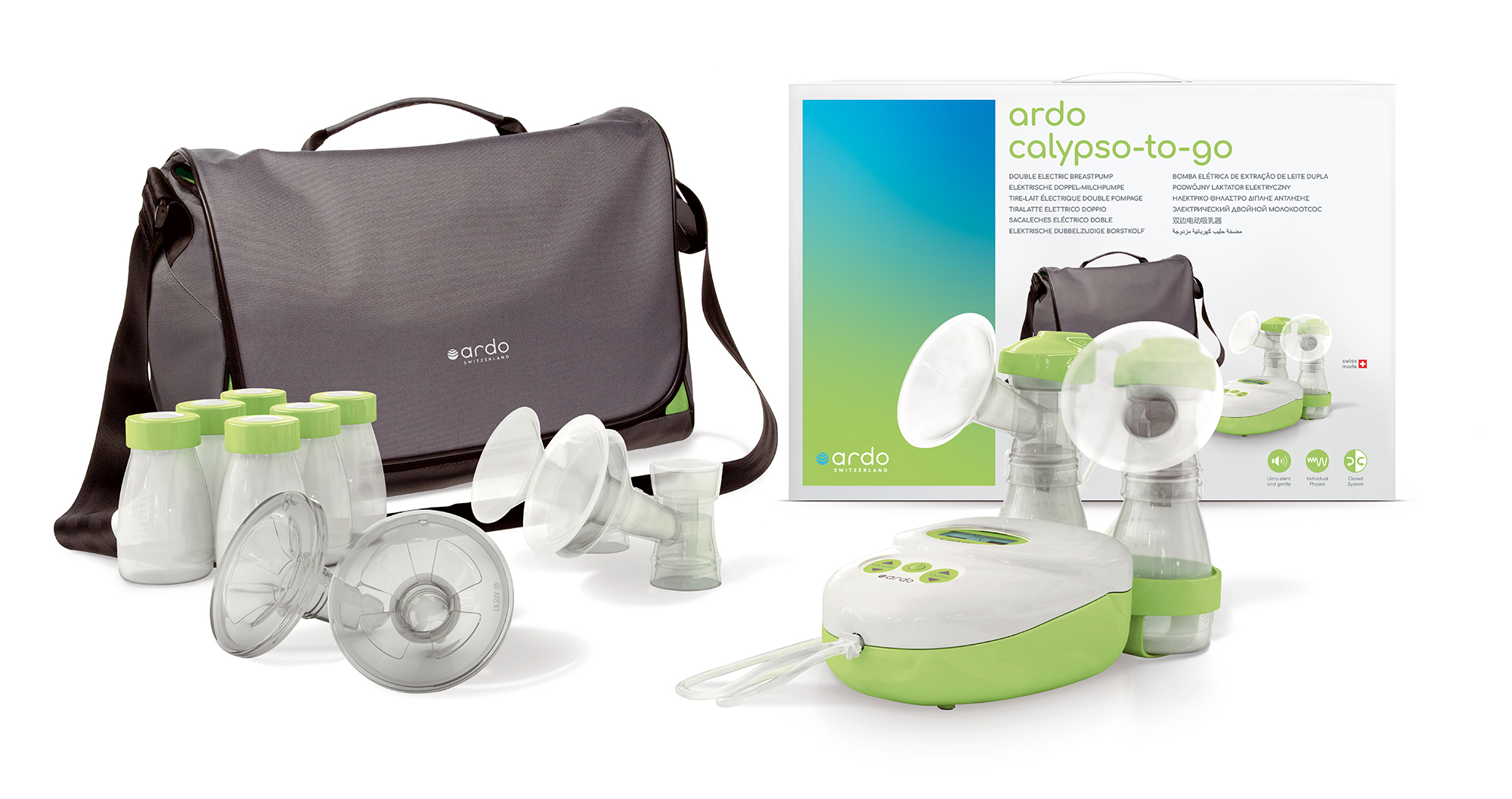 Ardo Calypso-To-Go Tire-lait électrique double pompage pour les mères actives