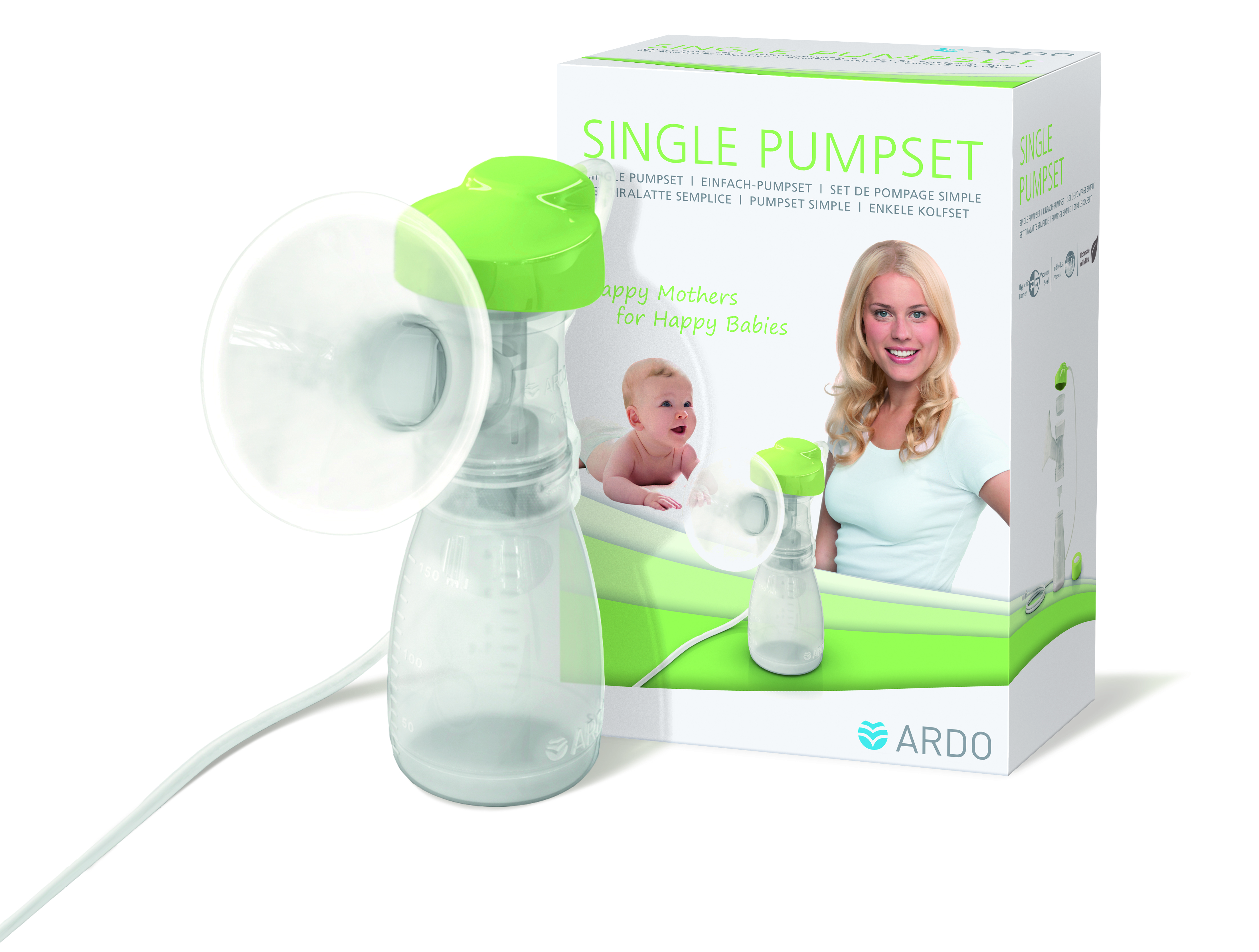 Ardo Single Pumpset 31mm Set pour tire-lait simple