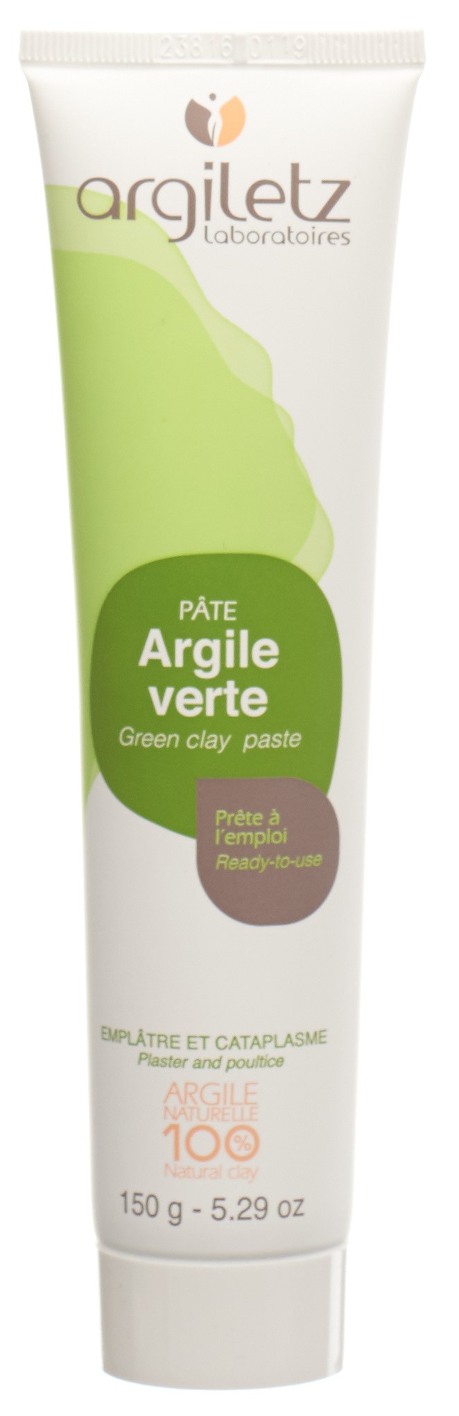 Argiletz grüne Heilerdepaste für Körper und Haare Maske Tb 150 g