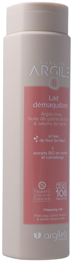 Image of Argiletz Heilerde rosa Reinigungsmilch Fl 250 ml