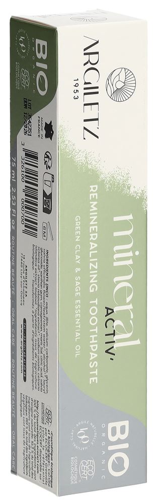 Argiletz Zahnpasta Salbei Bio (75ml)