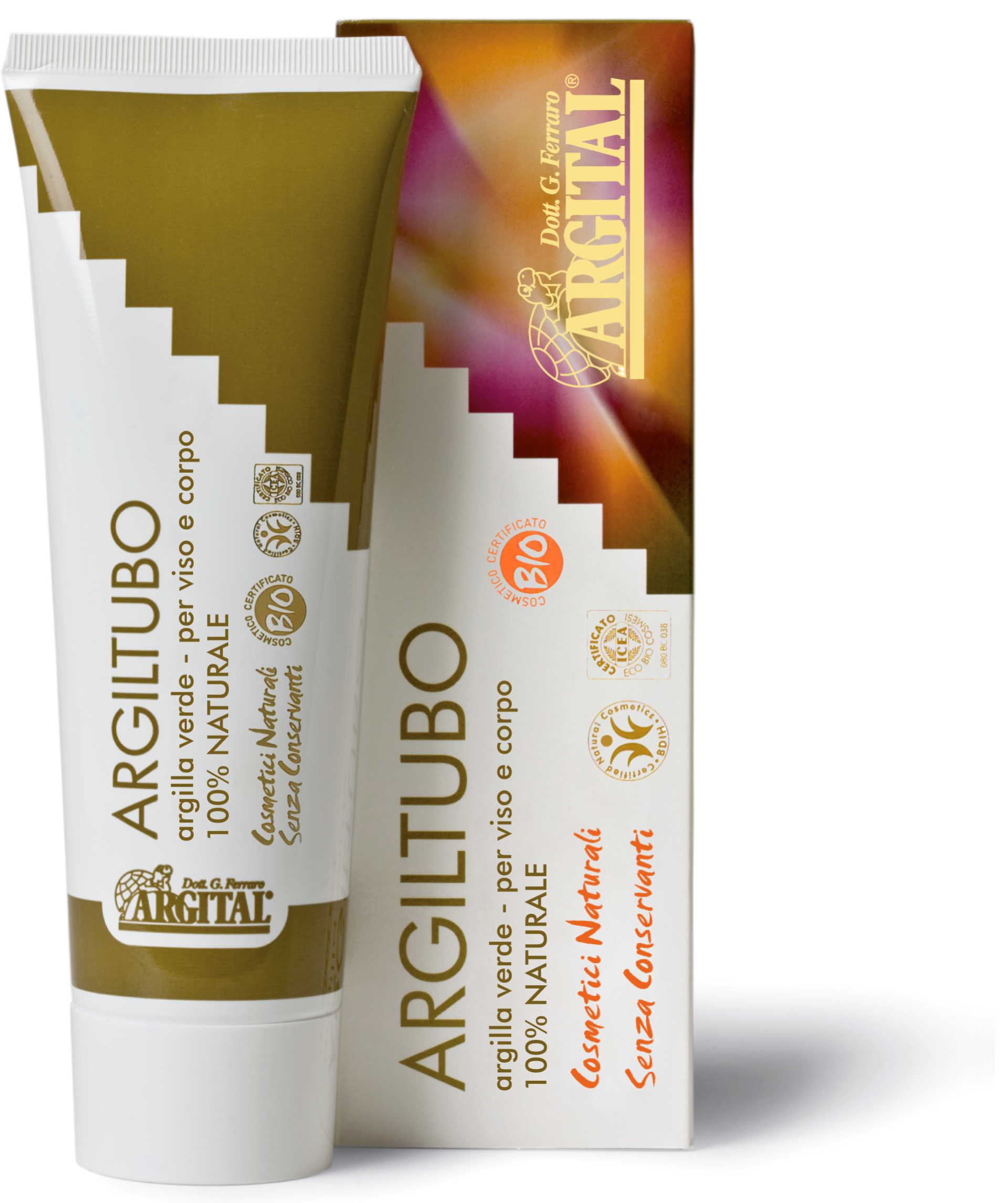 Image of Argital Argiltubo grüne Tonerde Gesichtsmaske Tb 250 ml