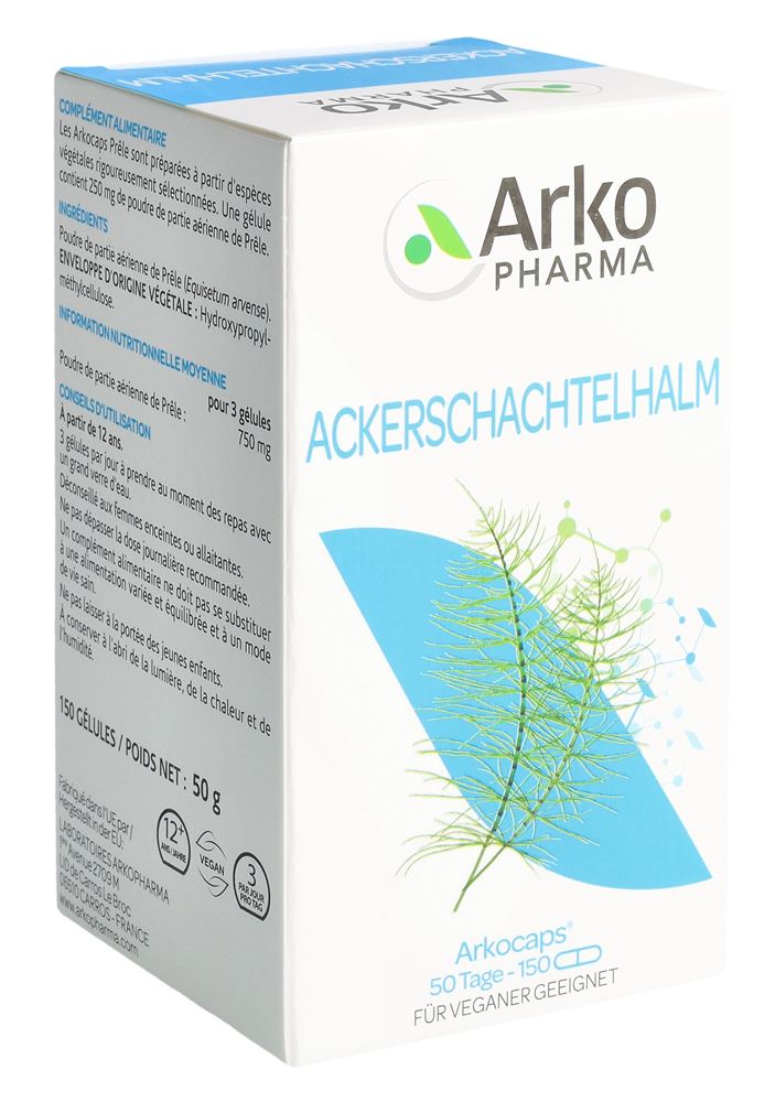 Arkocaps Ackerschachtelhalm Kaps pflanzlich 150 Stk