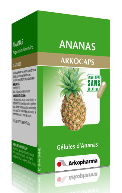 Image of Arkocaps Ananas Kaps pflanzlich 45 Stk