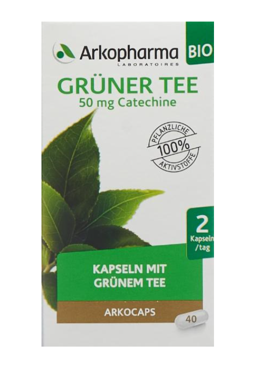 Image of Arkocaps Grüntee Kaps Bio Ds 40 Stk