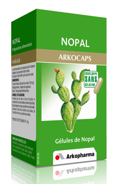 Image of Arkocaps Nopalkaktus Kaps pflanzlich 45 Stk