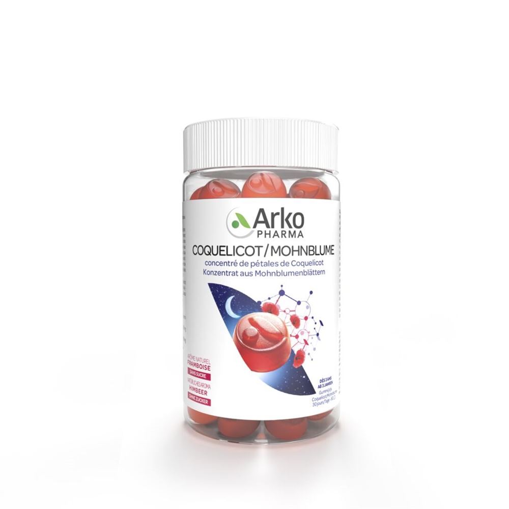 Image of Arkogummies Mohnblume Ds 60 Stk