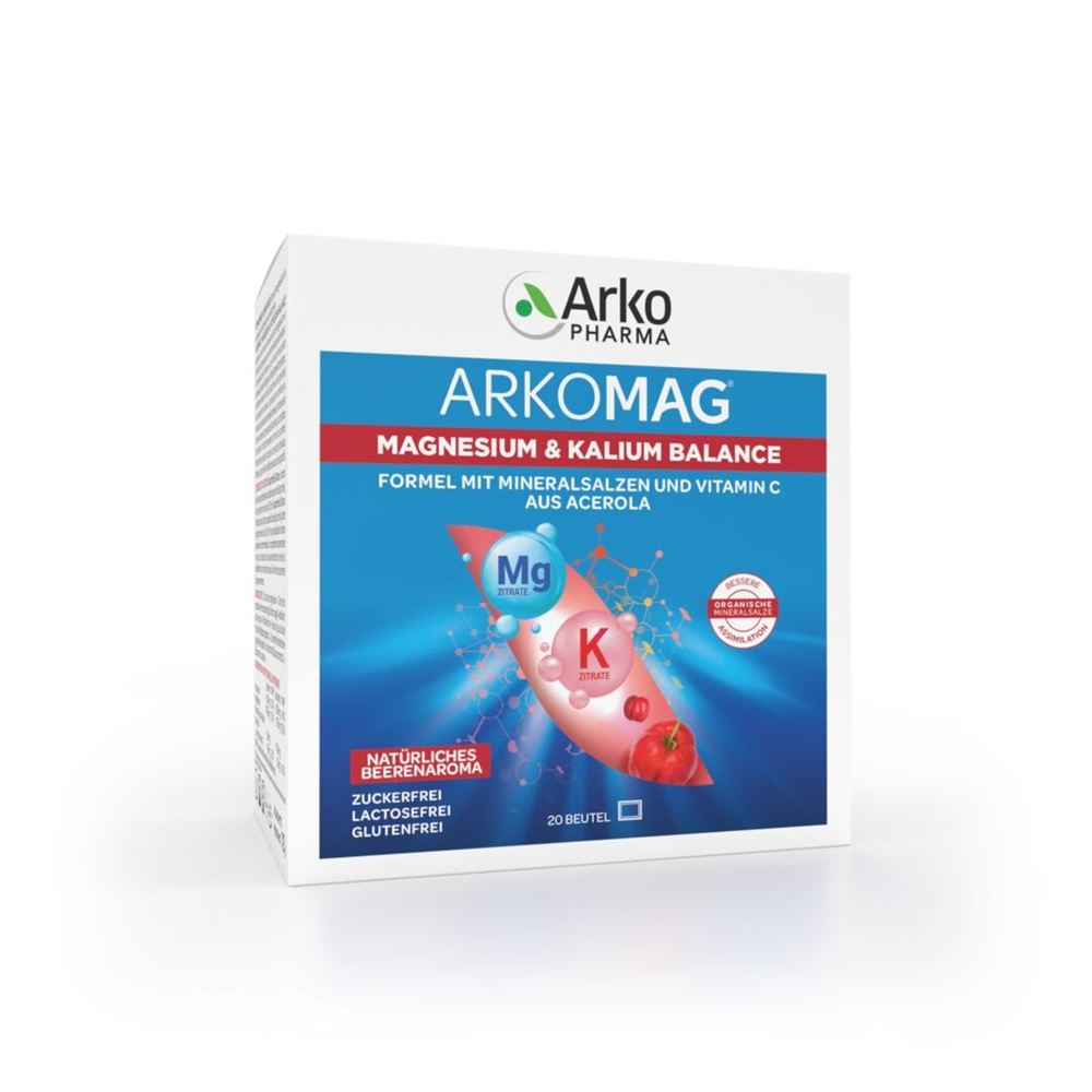 Arkomag Magnesium + Kalium Btl 24 Stk