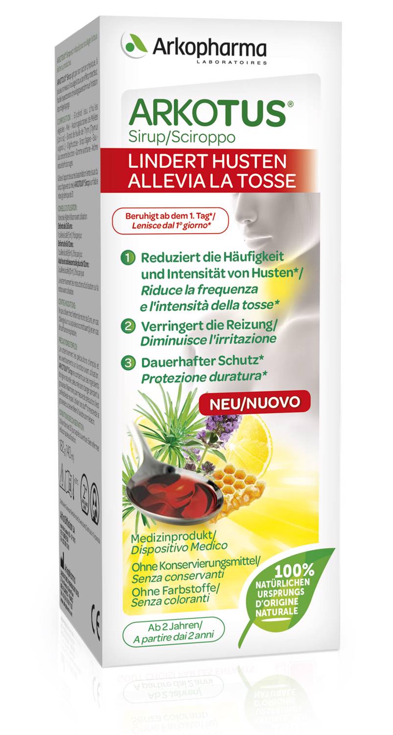 Image of Arkotus Hustensirup MD Fl 140 ml