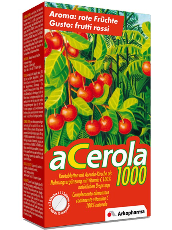 Image of Arkovital Acerola Arkopharma Tabl 1000 mg Duo 2 x 30 Stk