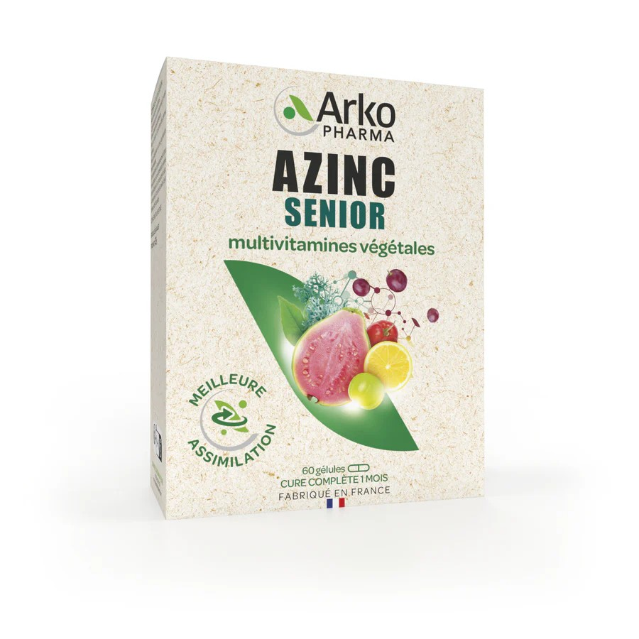 Arkovital Pur'Energie 50+ multivitaminici e minerali naturali capsule scatola 60 pezzi