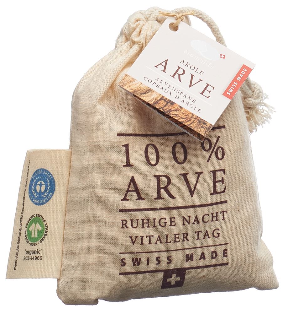 Image of Aromalife Arve Arvenspäne im Baumwollbeutel 15 g