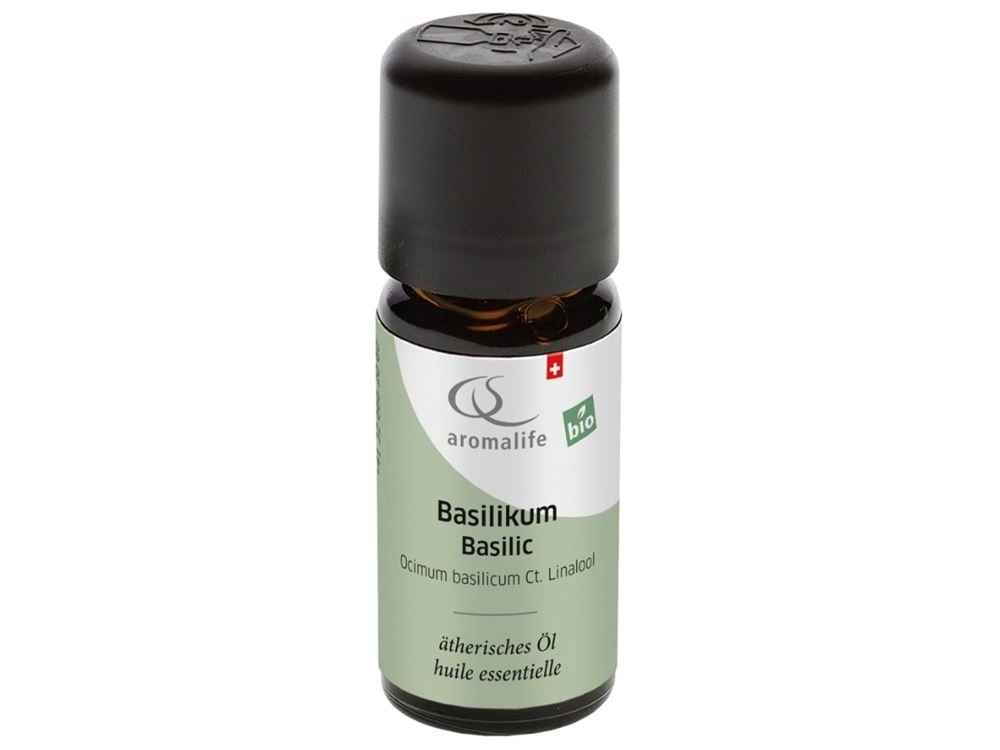 Aromalife basilico olio essenziale BIO 10 ml
