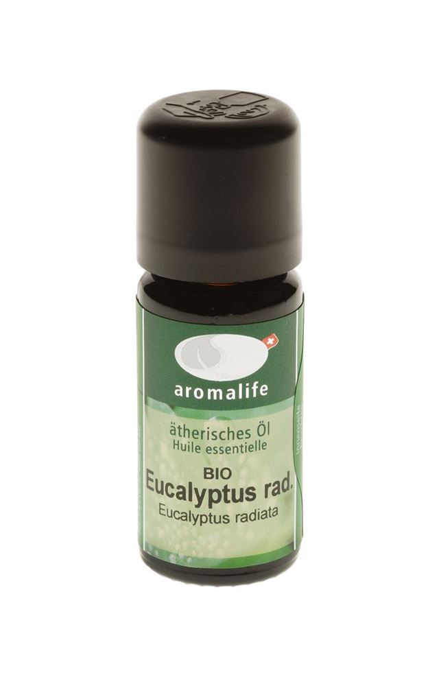 Aromalife eucalyptus radiata olio essenziale BIO flacone 10 ml