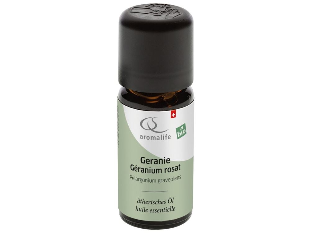 Aromalife geranio olio essenziale BIO flacone 10 ml