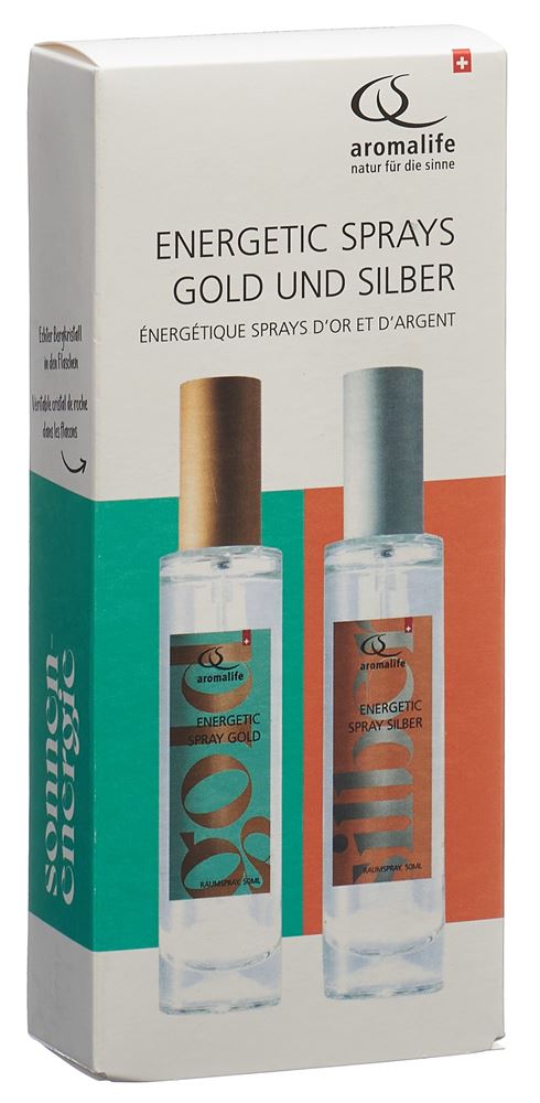 Image of Aromalife Geschenkset Energetic Spray Gold