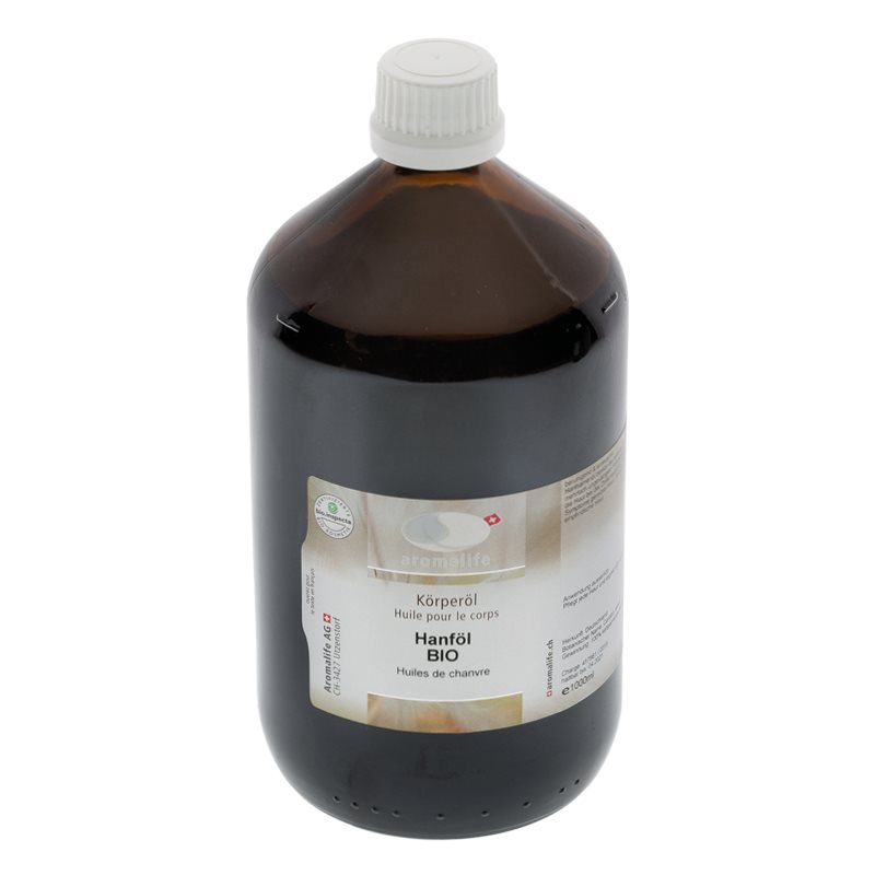 Image of Aromalife Hanföl Körperöl BIO Fl 1 lt