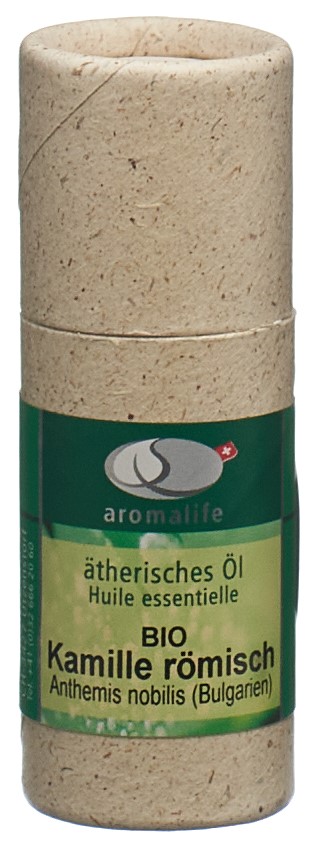Image of Aromalife Kamille römisch Äth/Öl Bulgarien BIO Glasfl 1 ml