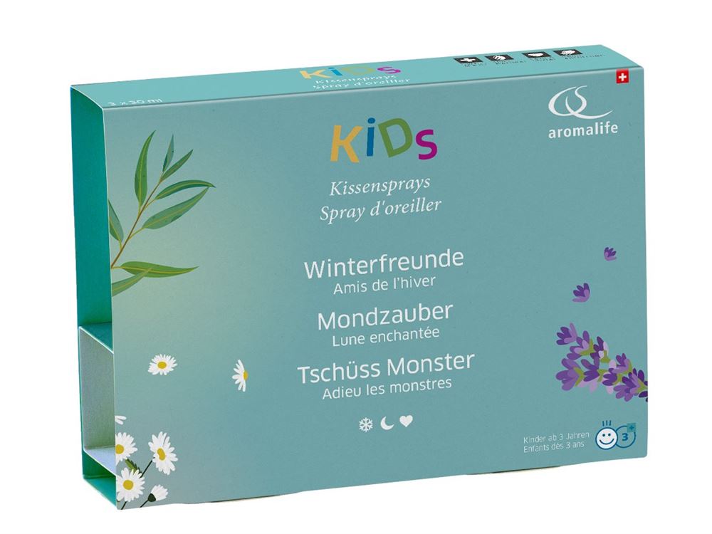 Aromalife Kids Kissenspray Geschenkset 3 x 30ml