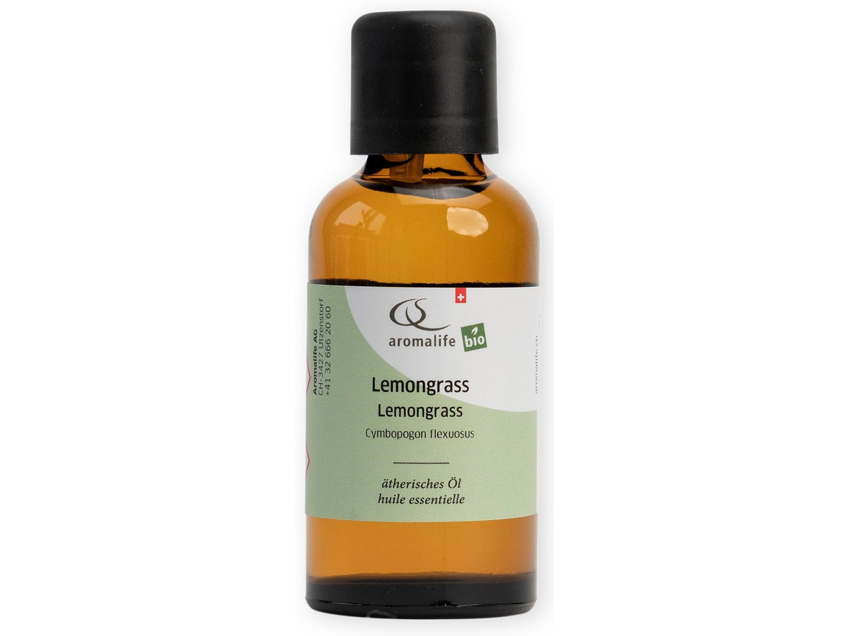 Image of Aromalife Lemongras Äth/Öl BIO Fl 50 ml