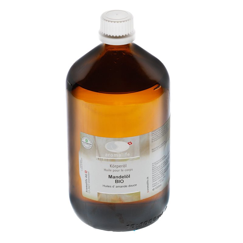 Image of Aromalife Mandelöl süss BIO 1000 ml