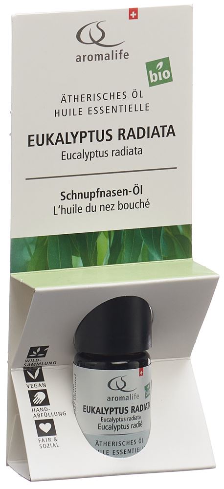 Image of Aromalife TOP Eukalyptus radiata wild Äth/Öl BIO Fl 5 ml