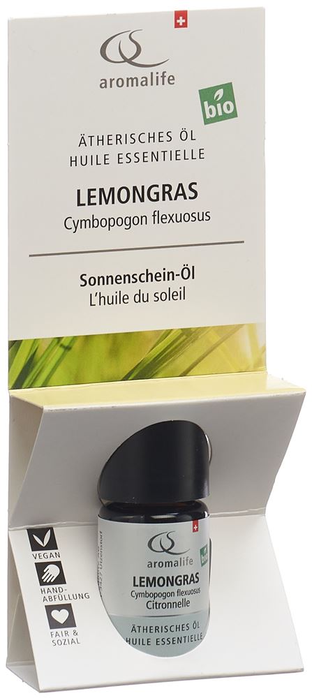 Aromalife TOP lemongras huil ess BIO fl 5 ml