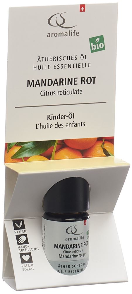 Image of Aromalife TOP Mandarine rot Äth/Öl BIO Fl 5 ml