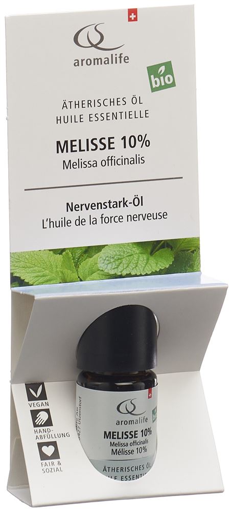 Aromalife TOP mélisse huil ess 10 % BIO 5 ml