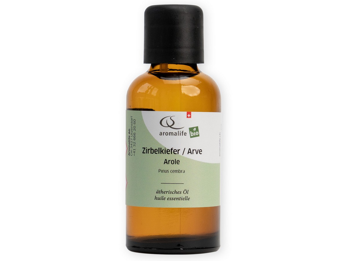 Image of Aromalife Zirbelkiefer Arve Äth/Öl BIO Wildsammlung Fl 50 ml