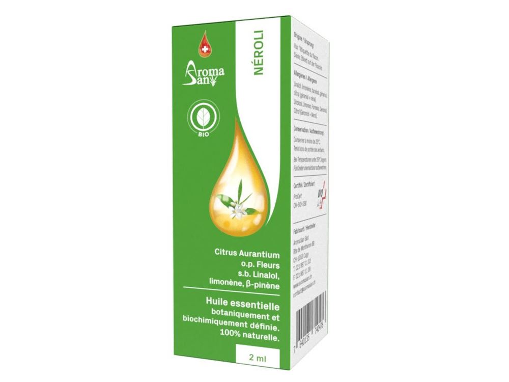 Image of Aromasan Bitterorange Neroli bigarade Äth/Öl Bio in Schachtel 2 ml