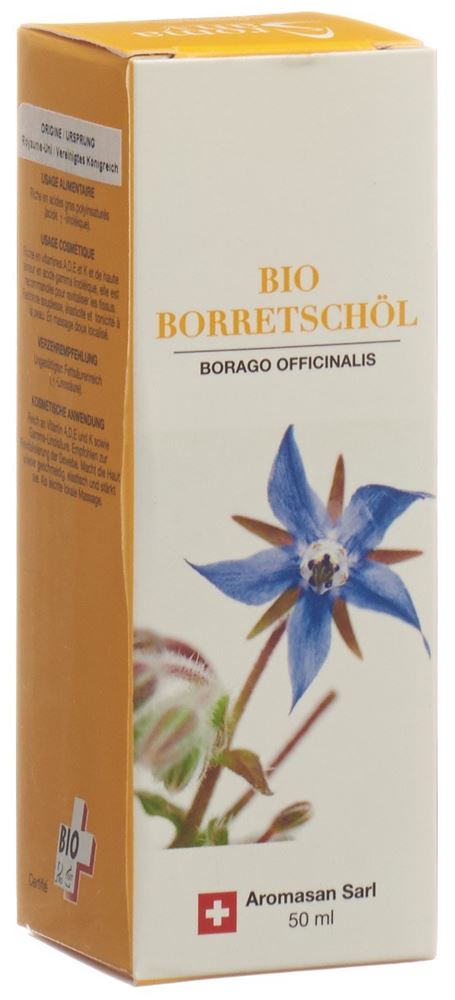 Aromasan olio vegetale di borragine bio 50 ml