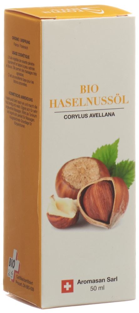 Image of Aromasan Haselnussöl Bio 50 ml
