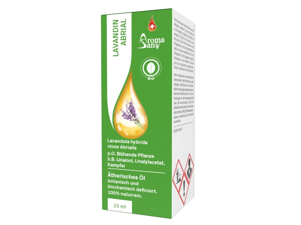 Image of Aromasan Lavendin Äth/Öl in Schachtel Bio 15 ml