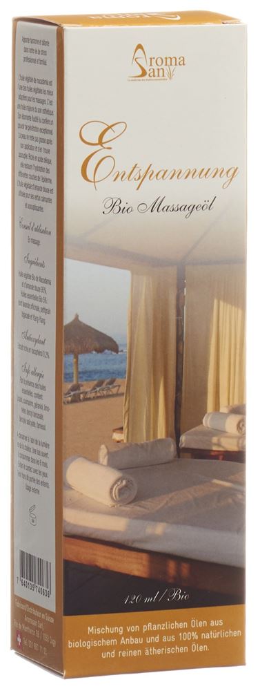 Image of Aromasan Massageöl Relaxant 120 ml
