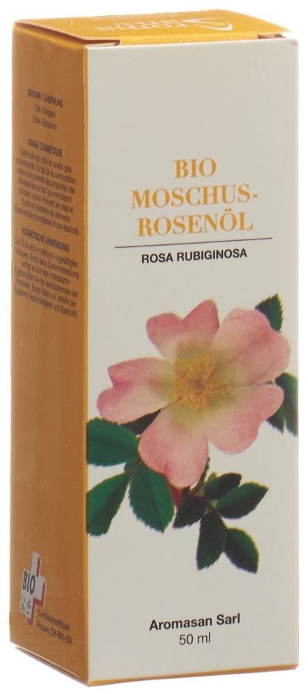 Image of Aromasan Moschusrosenöl Bio 50 ml