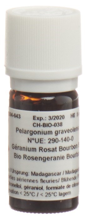 Aromasan geranio odoroso olio ess bio 5 ml