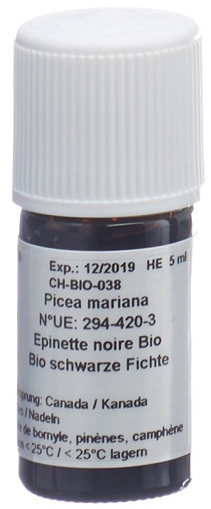 Image of Aromasan Schwarze Fichte Nadeln Äth/Öl Bio 5 ml