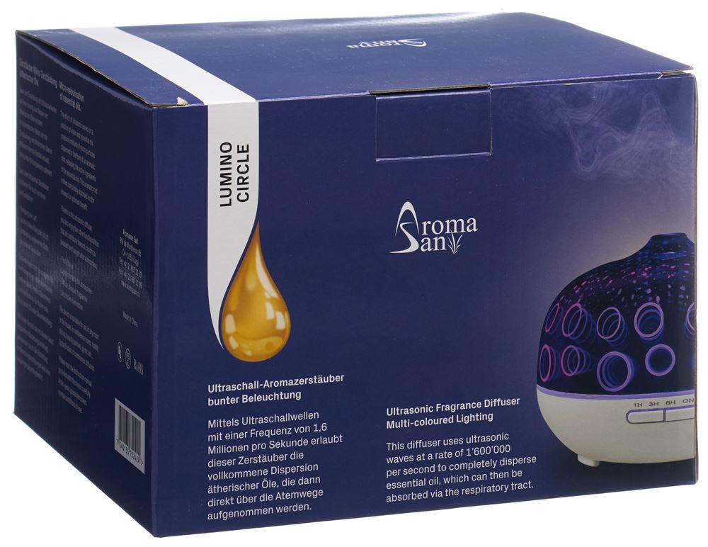 Image of Aromasan Zerstäuber Ultrasonic Lumino Circle