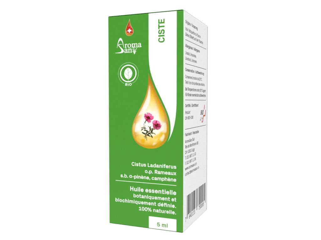 Image of Aromasan Zistrose Äth/Öl in Schachtel Bio 5 ml