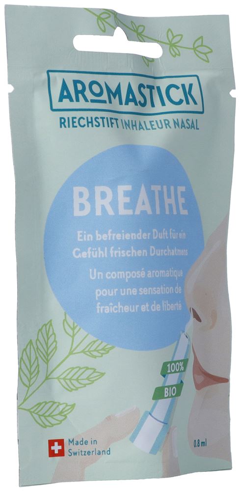 Image of Aromastick Riechstift 100% Bio Breathe Btl
