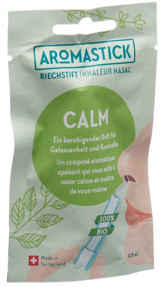 Image of Aromastick Riechstift 100% Bio Calm Btl