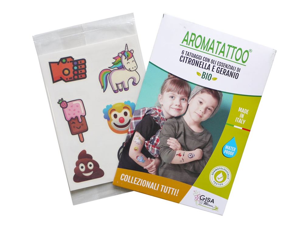 Image of Aromatattoo Citronella & Geraniol Bio Btl 6 Stk