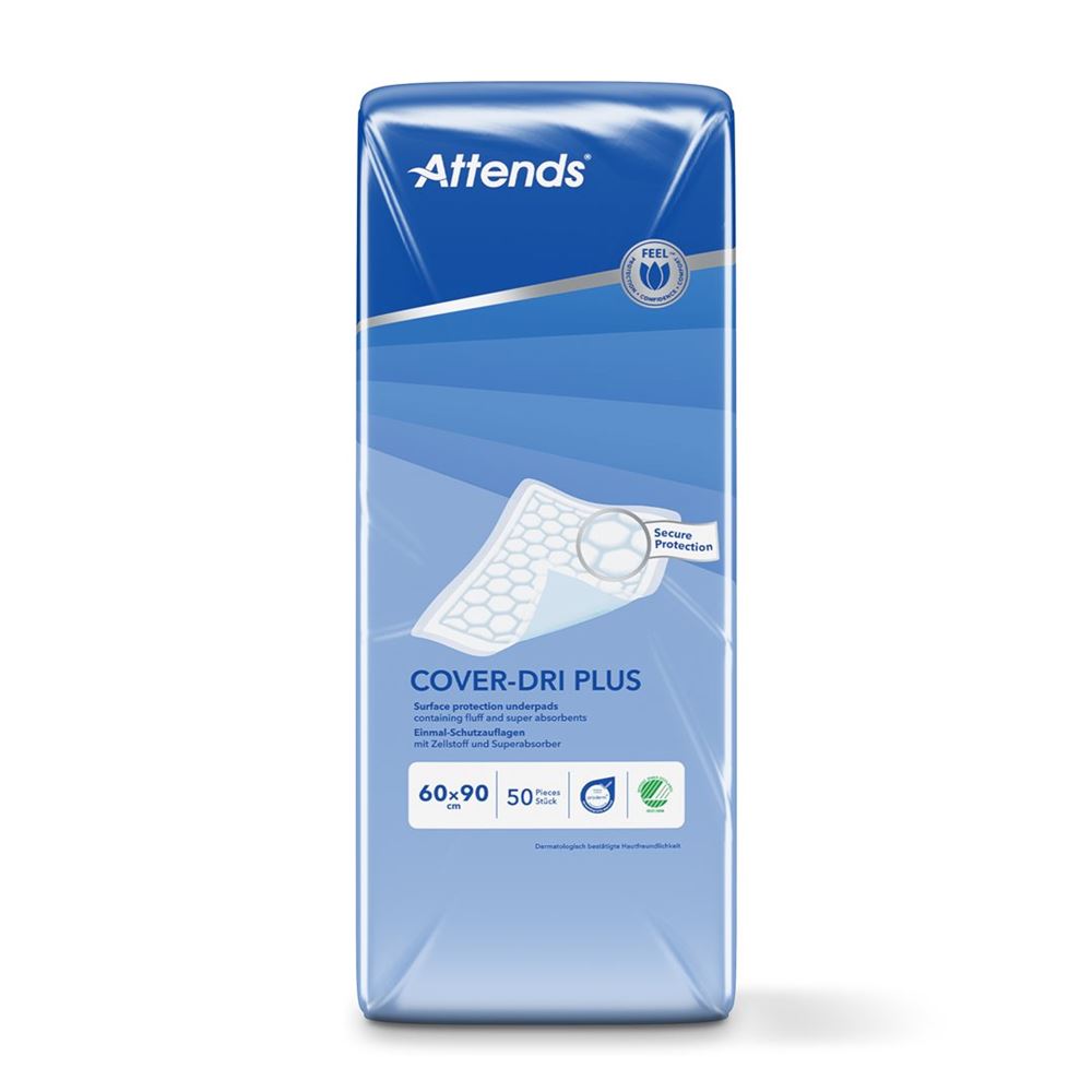 Image of Attends Cover Dri Unterlagen Plus 60x90cm Btl 50 Stk